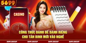 Công Thức Đánh Đề Dành Riêng Cho Tân Binh Mới Vào Nghề